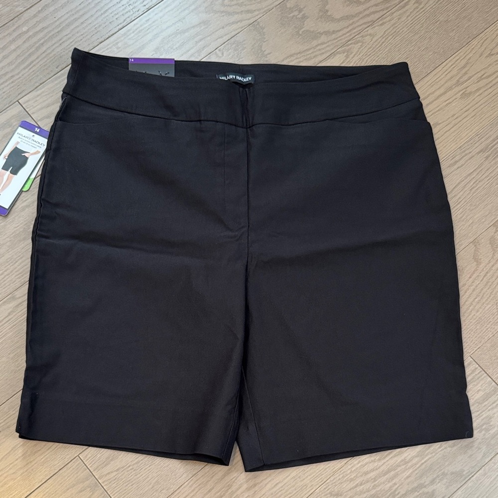 size 14 Women's Black Hilary Radley Shorts
